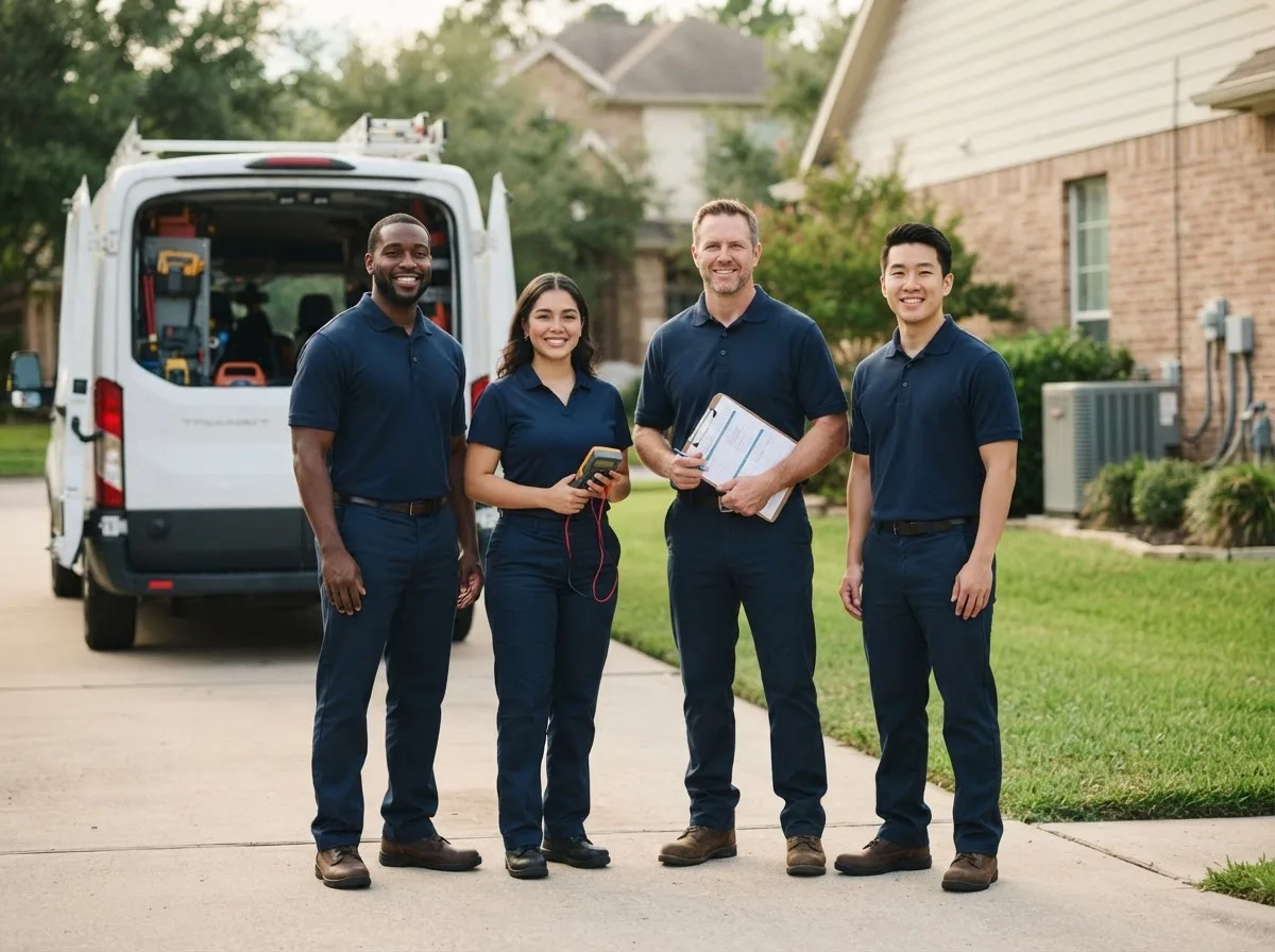 Certified HVAC technician near Langley, OK